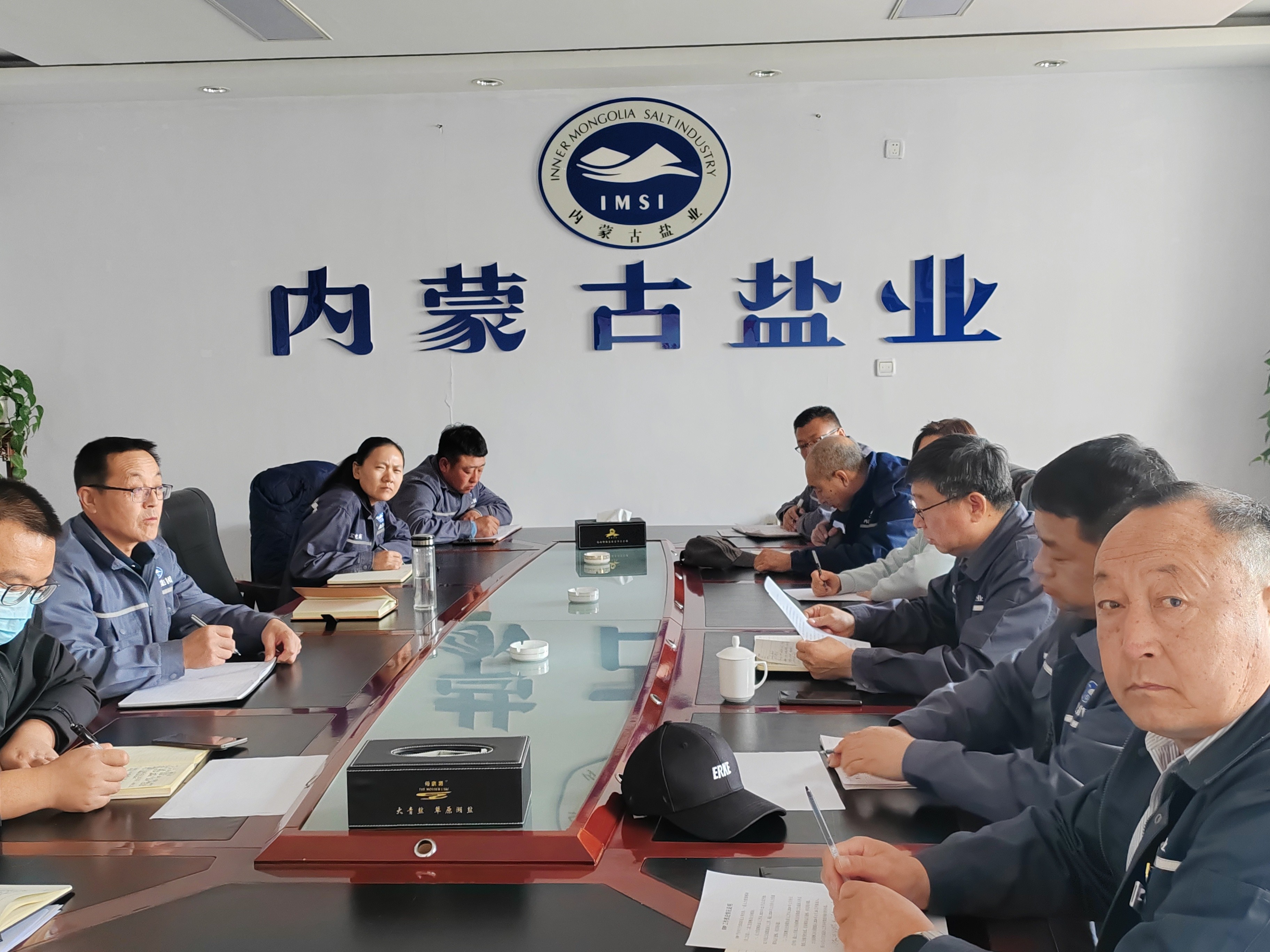 額鹽公司召開ERP工作專題會(huì)，對(duì)ERP工作進(jìn)行再部署、再安排、再落實(shí)
