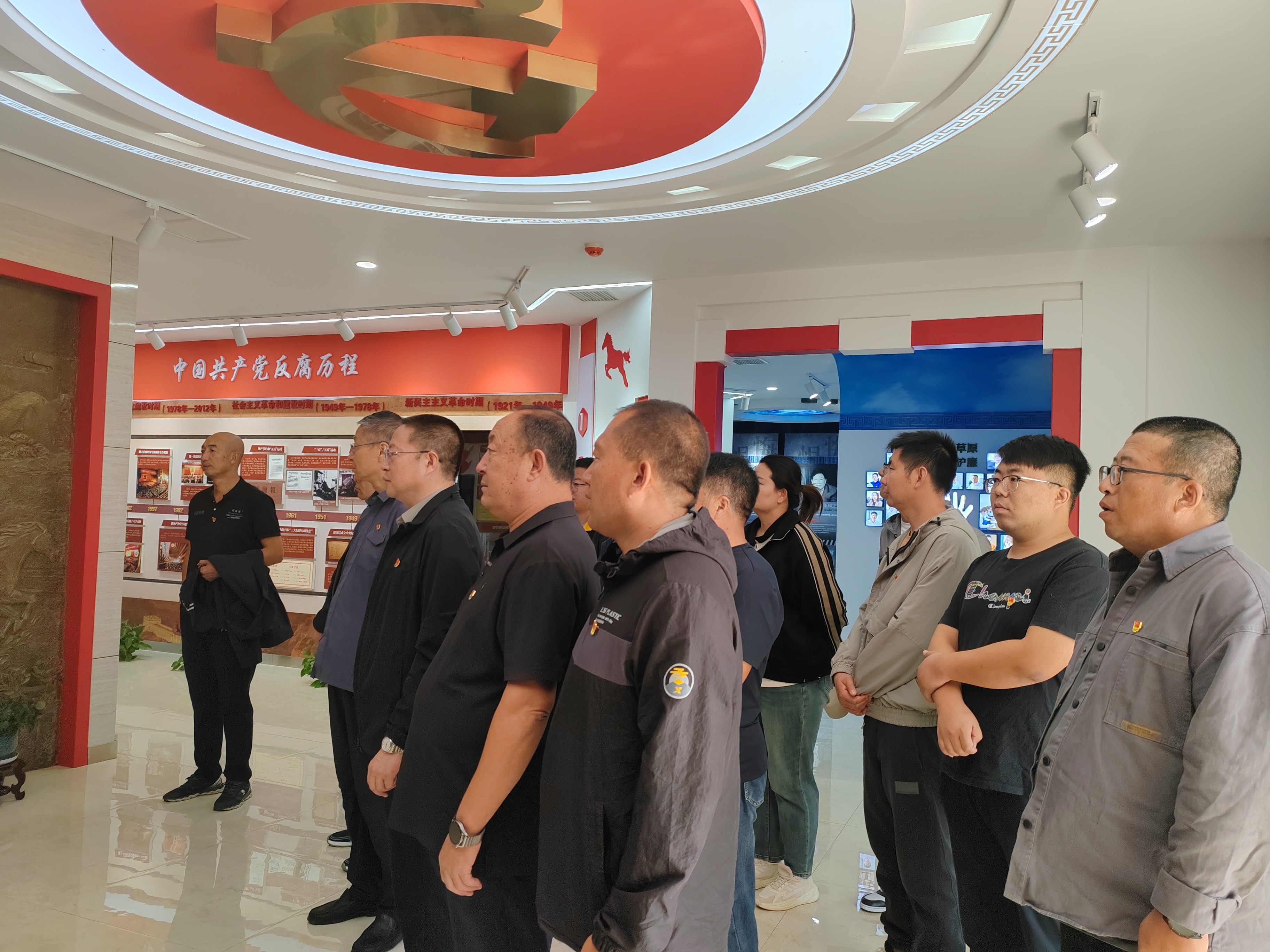 額公司黨委組織黨員走進(jìn)廉潔教育基地 進(jìn)一步強化紀(jì)律意識