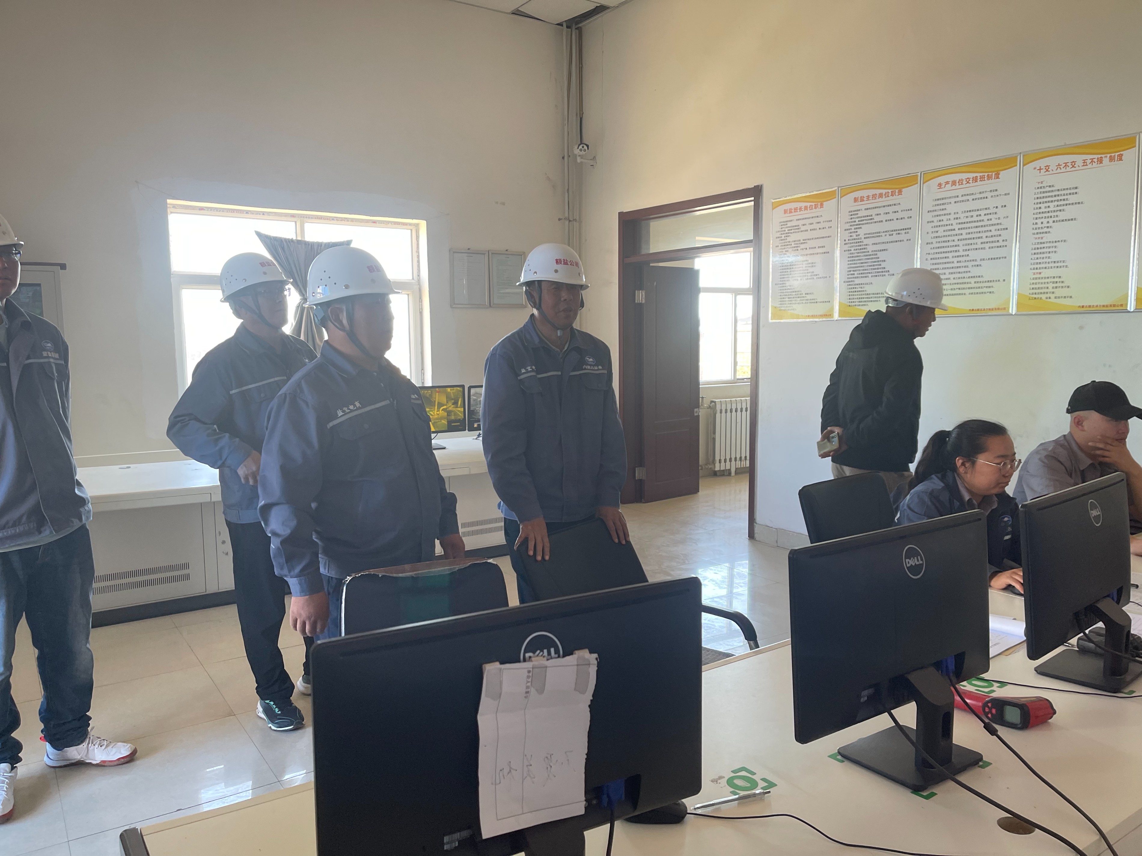 額鹽公司組織開展中秋、國慶節(jié)前 安全生產(chǎn)大檢查